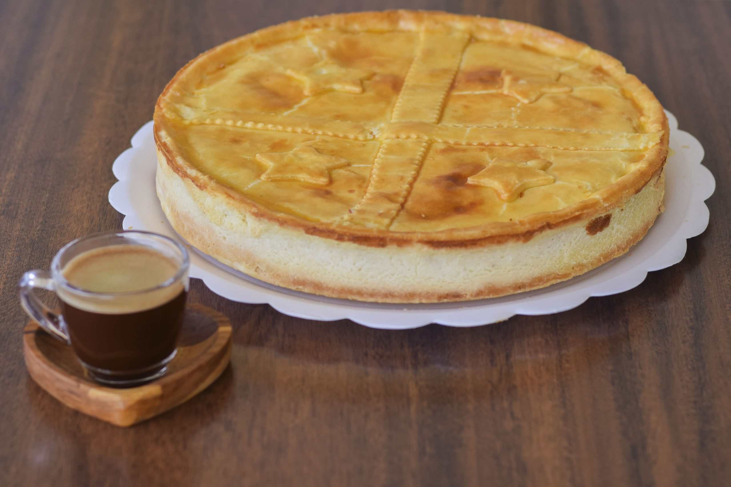 Torta de frango com requeijão